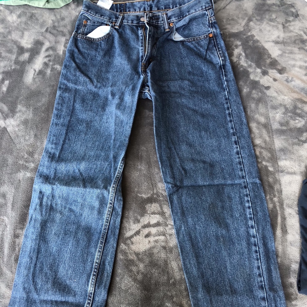 Mens Levis 550 30x32 Denim Jeans